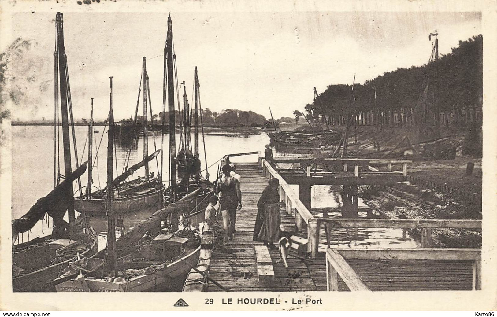 Le Hourdel * Vue Sur Le Port * Bateaux - Le Hourdel