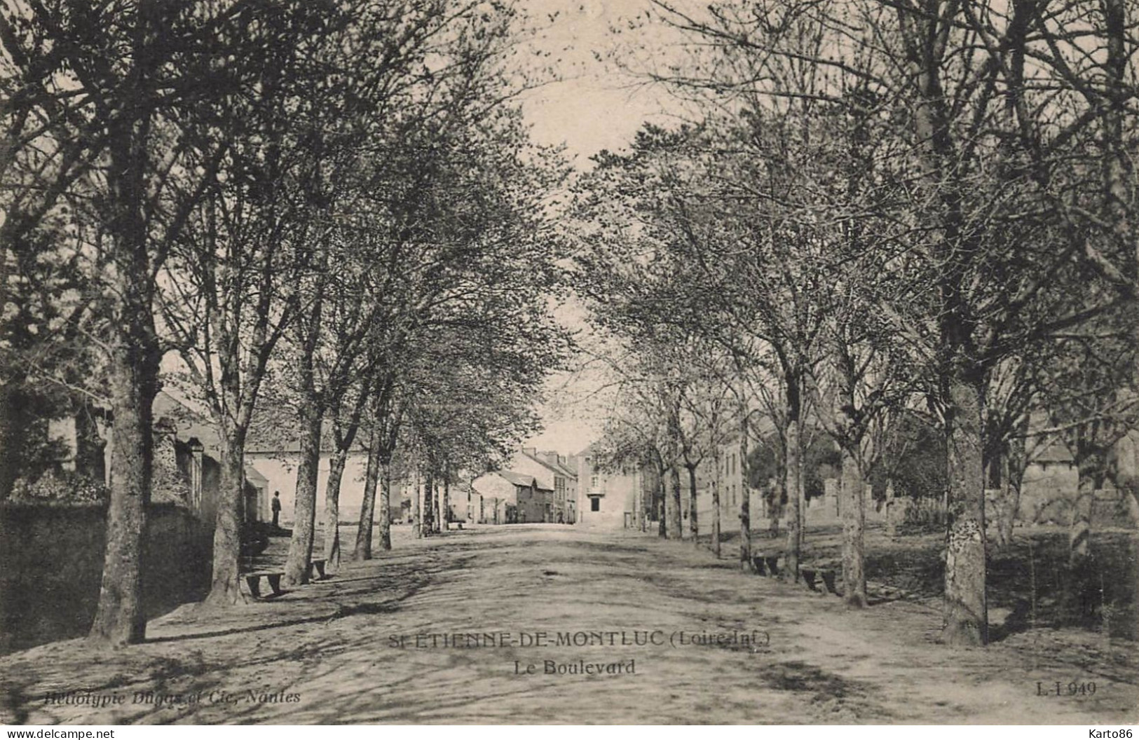 St étienne De Montluc * Le Boulevard * Villageois - Saint Etienne De Montluc