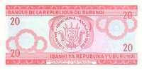 (!) BURUNDI- 20 Francs - 05-02-2005 - UNC - Burundi