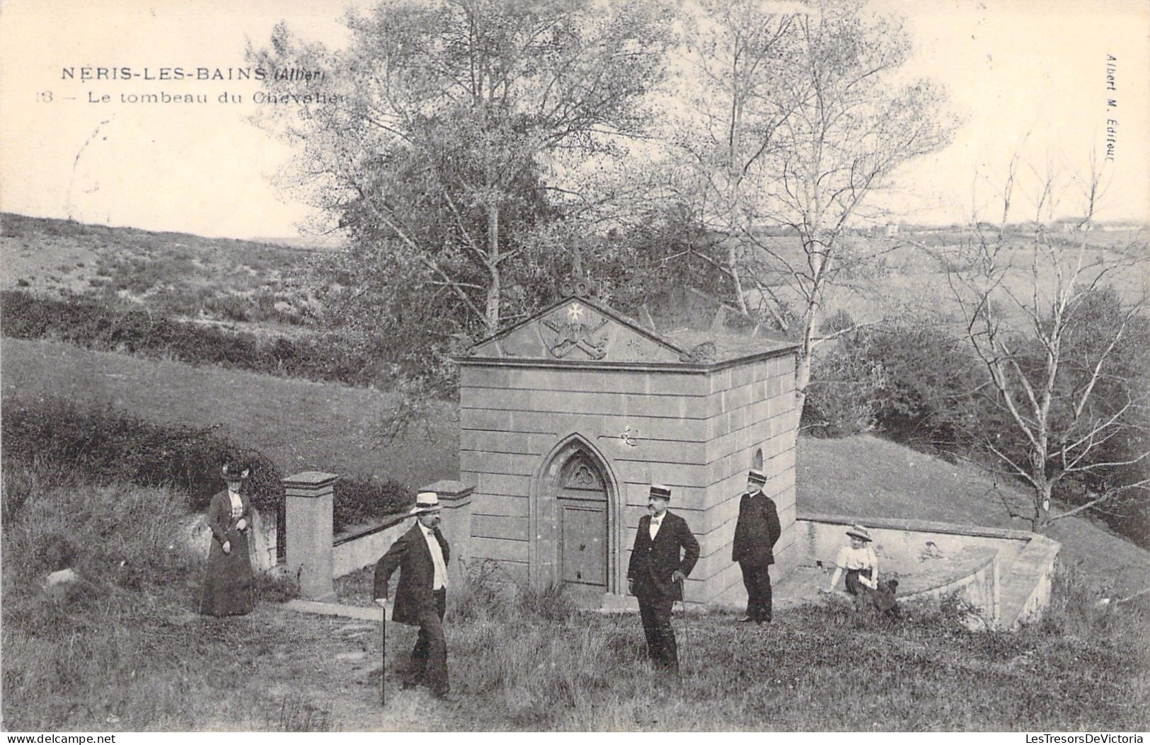 FRANCE - Néris Les Bains - Le Tombeau Du Chevalier - Carte Postale Ancienne - Neris Les Bains