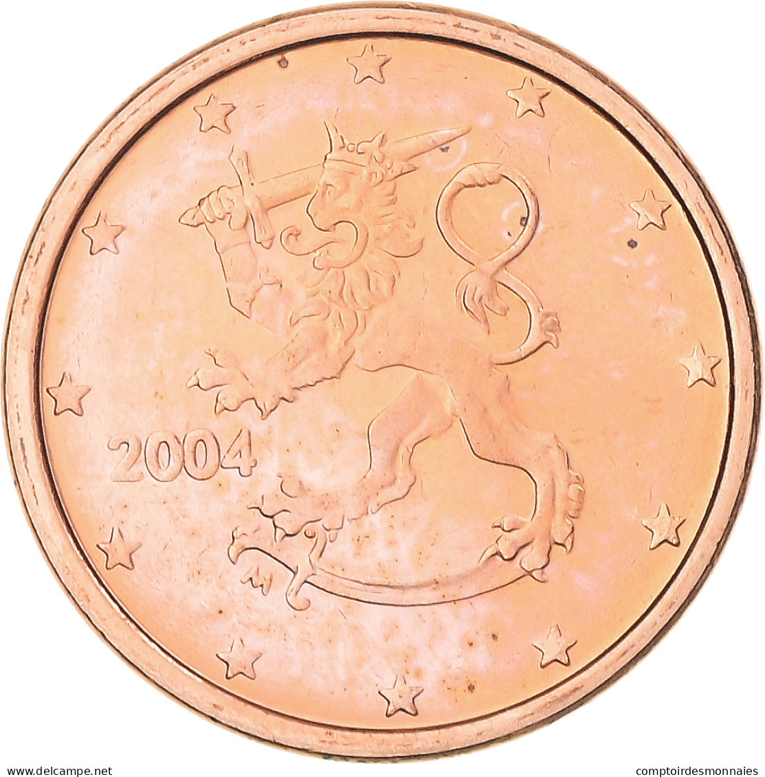 Finlande, Euro Cent, 2004, SPL+, Cuivre Plaqué Acier - Finlande