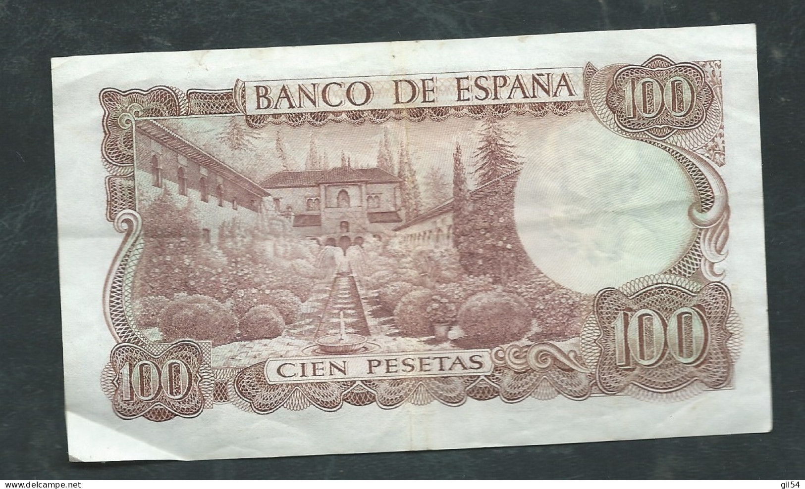 Espagne - Billet De 100 Pesetas - Manuel De Falla - 17 Novembre 1970 ( Non Aplani ) 1Y7929560 - Laura 13506 - 100 Pesetas