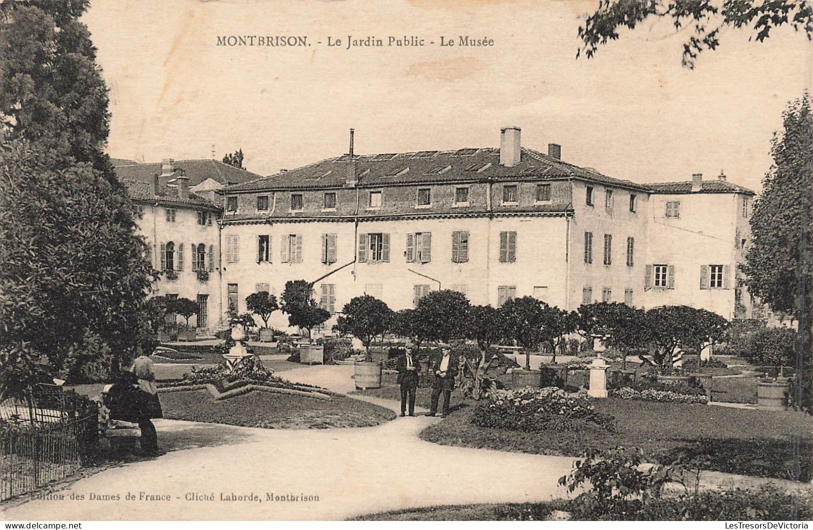 FRANCE - Montbrison - Le Jardin Public - Le Musée - Carte Postale Ancienne - Montbrison