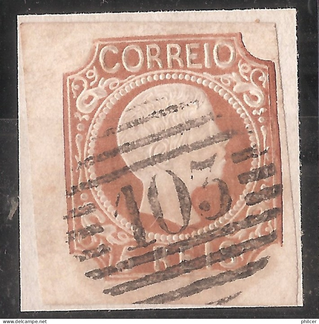 Portugal, 1856/8, # 10, Used - Usati