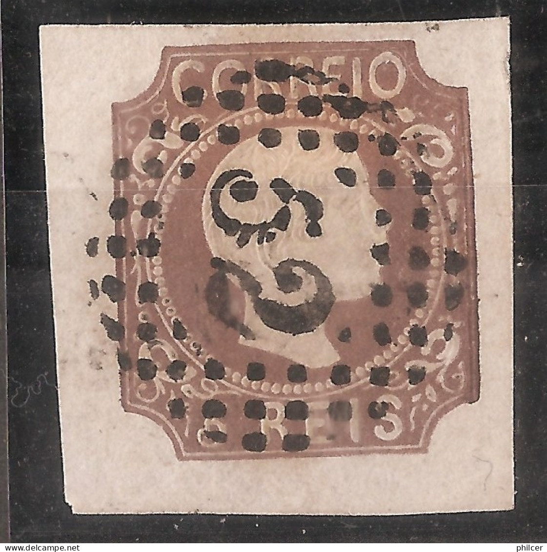 Portugal, 1856/8, # 10, Used - Usado