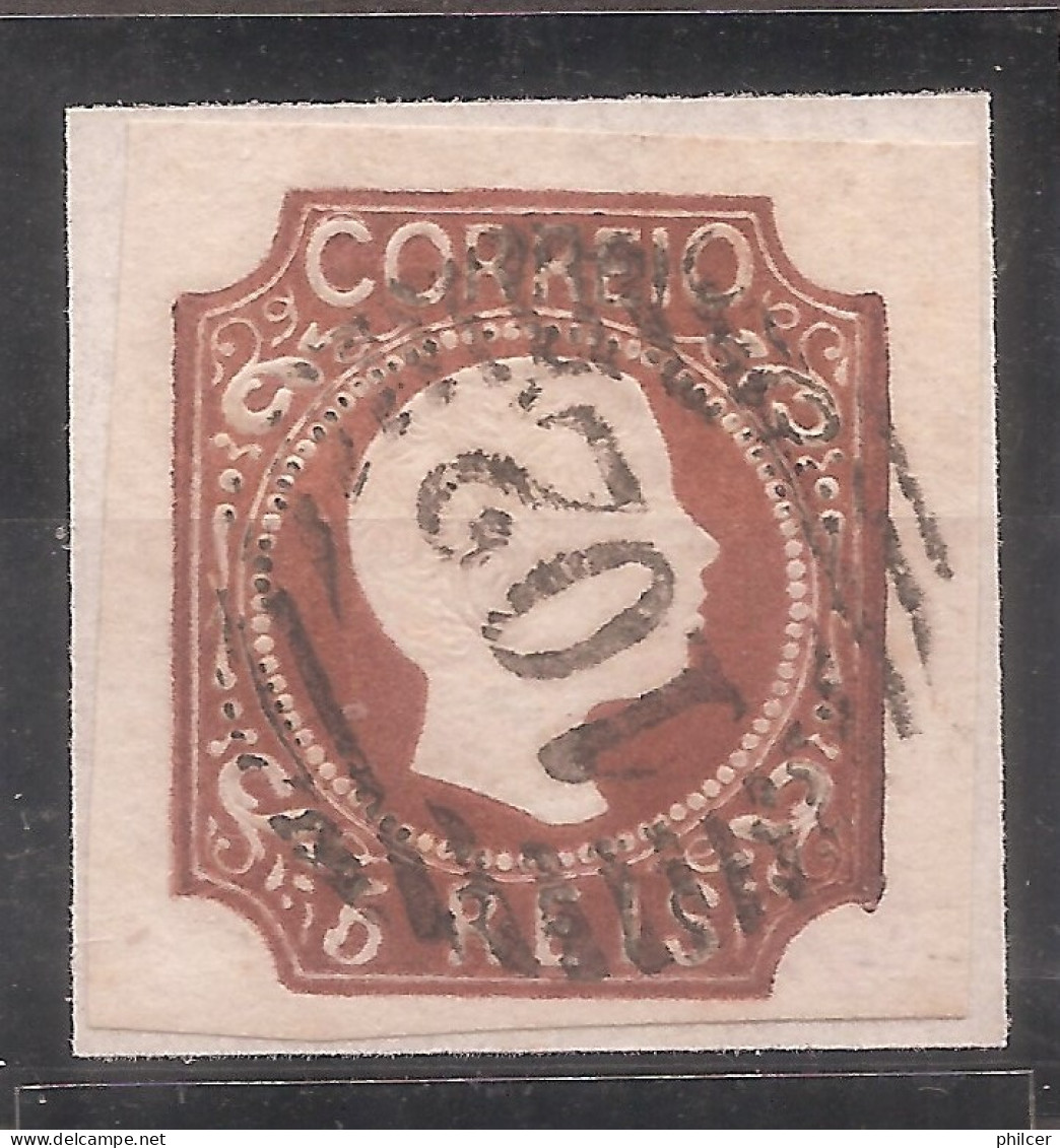 Portugal, 1856/8, # 10, Used - Oblitérés