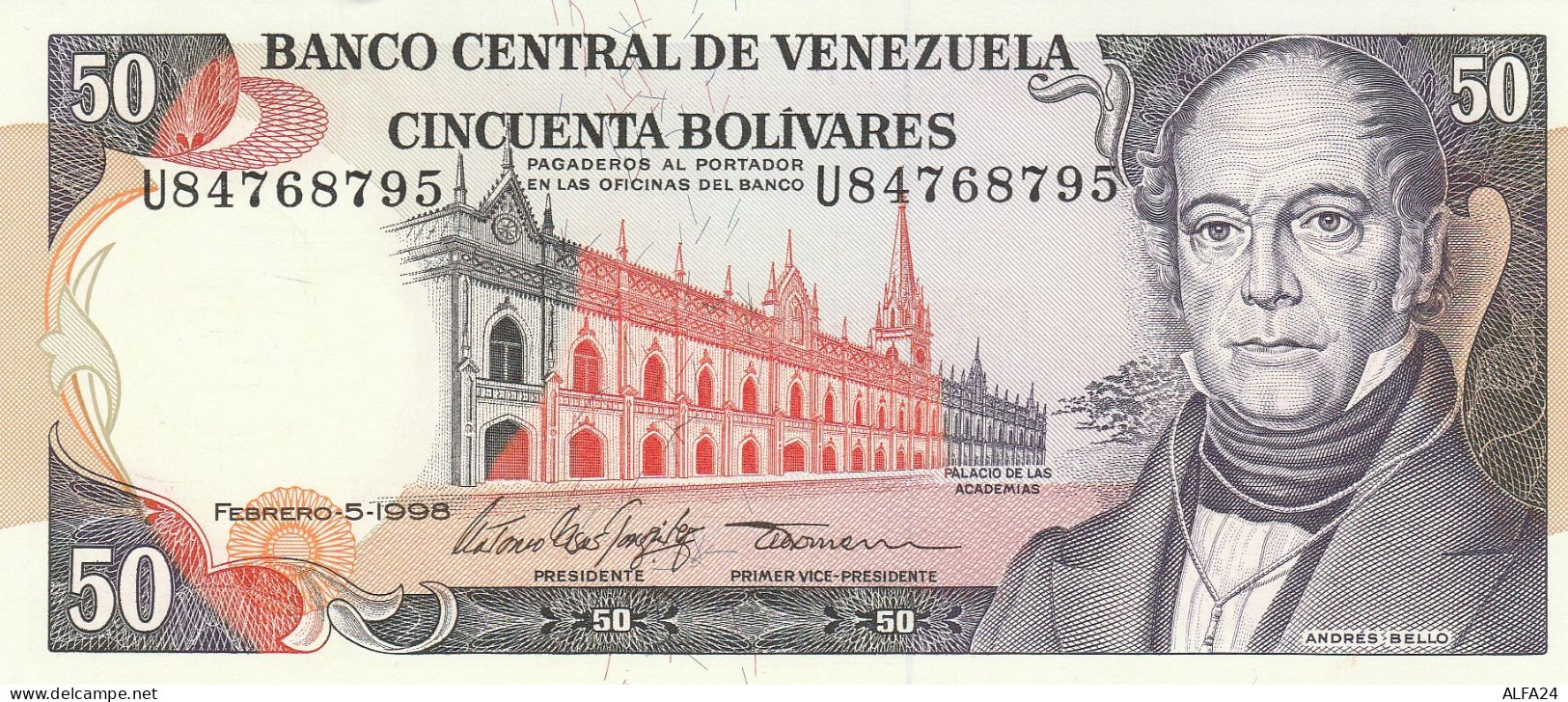 BANCONOTA VENEZUELA 50 UNC (RY4967 - Venezuela