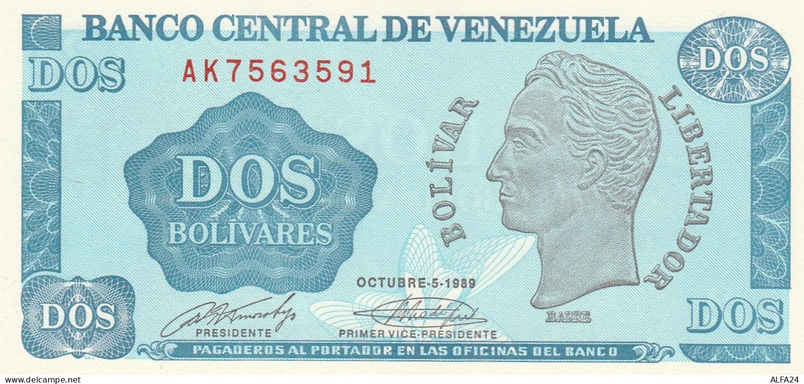 BANCONOTA VENEZUELA DOS UNC (RY4966 - Venezuela