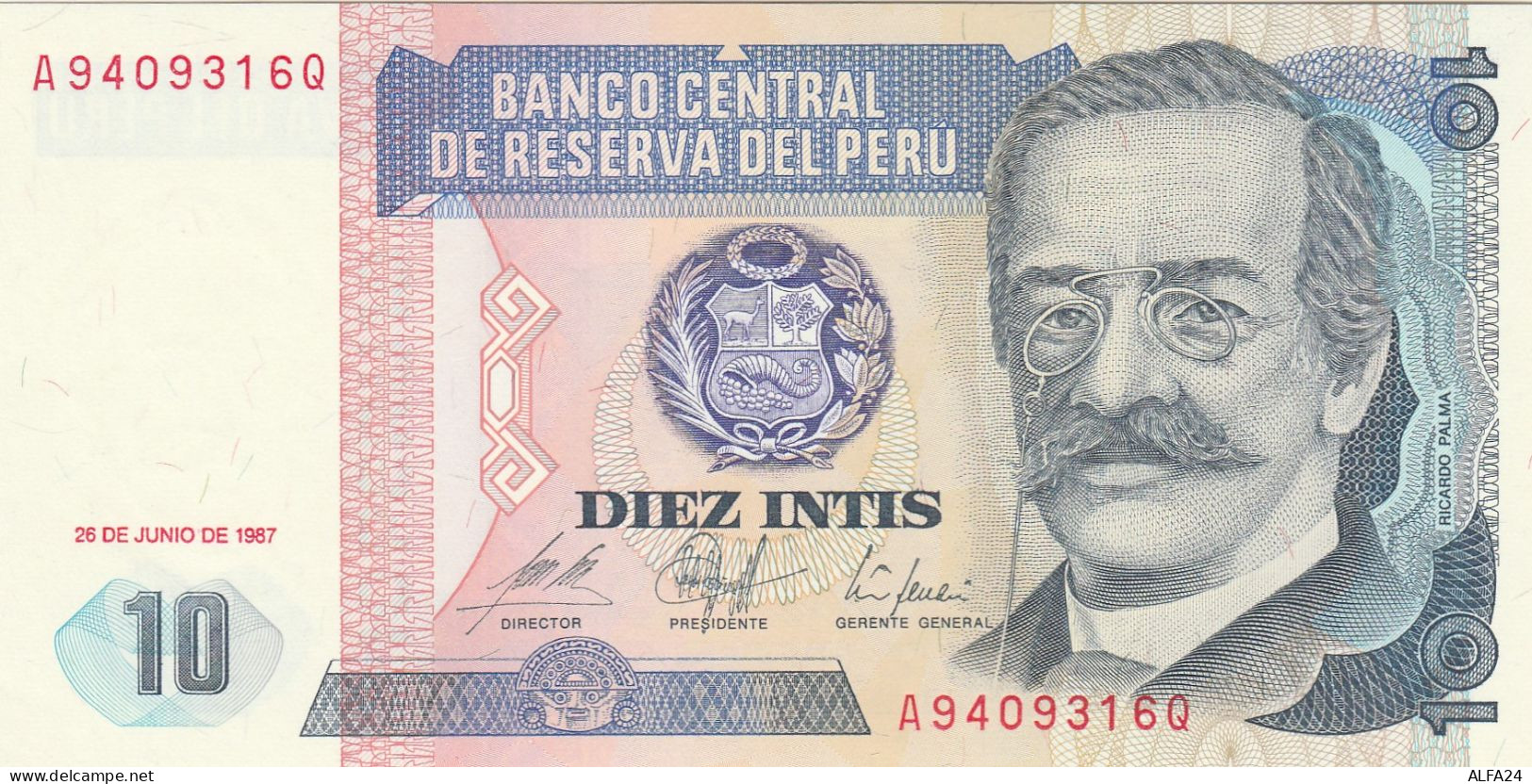 BANCONOTA PERU 10  UNC (RY4965 - Pérou