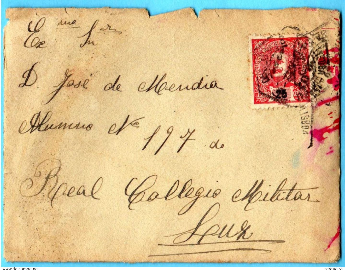 25 REIS -D.CARLOS - Lettres & Documents