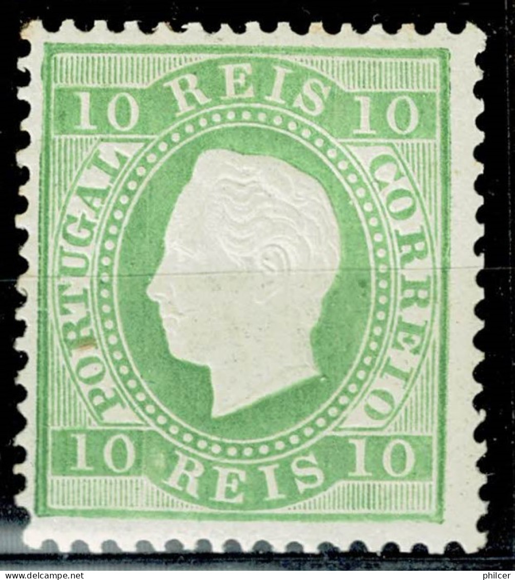 Portugal, 1879/80, # 49 Dent. 12 1/2, MH - Unused Stamps