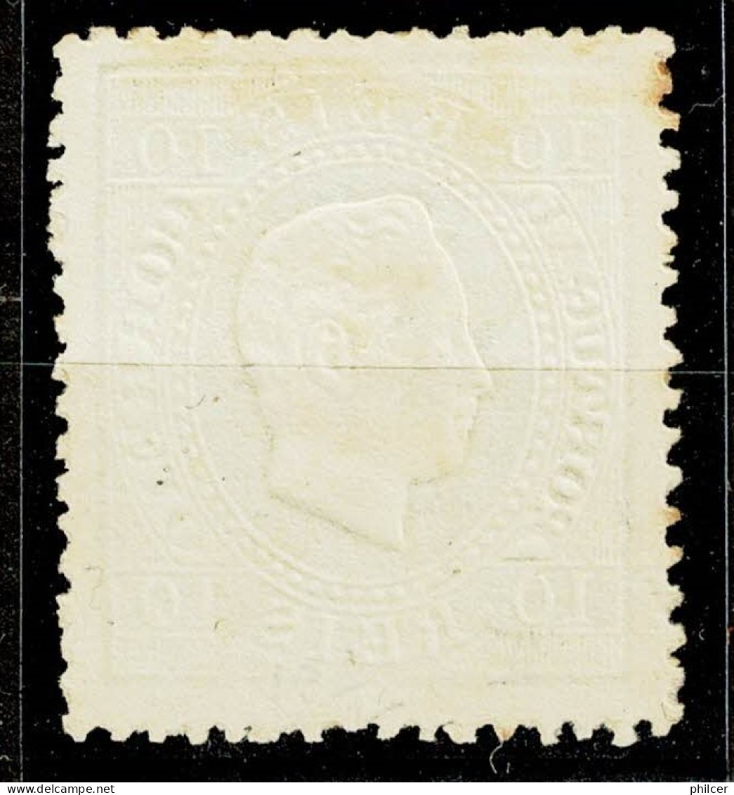 Portugal, 1879/80, # 49b Dent. 12 3/4, Tipo III, MNG - Nuovi