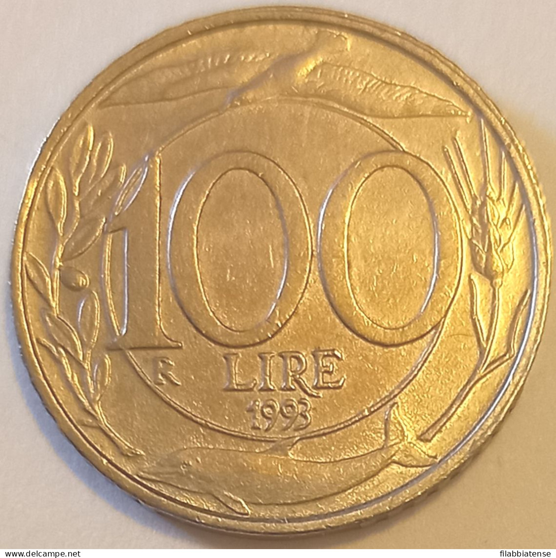 1993 - Italia 100 Lire   ------ - 100 Lire