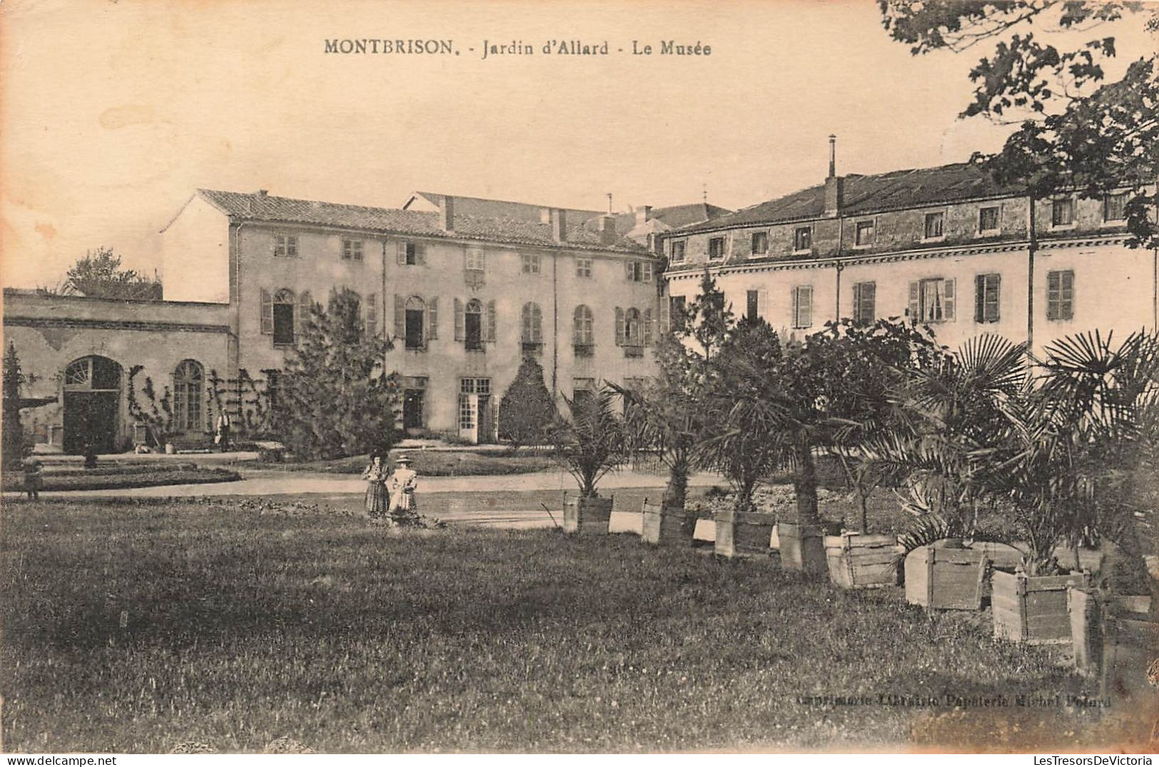 FRANCE - Montbrison - Jardin D'Allard - Le Musée - Carte Postale Ancienne - Montbrison