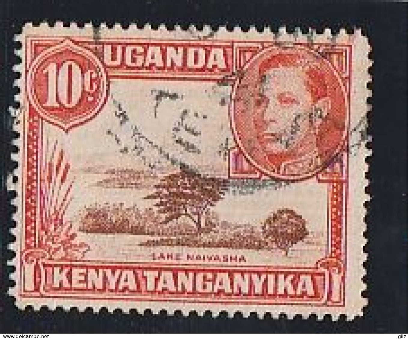 Kenya, Uganda & Tanganyika - Lac Naivasha - Roi George VI - Kenya, Uganda & Tanganyika