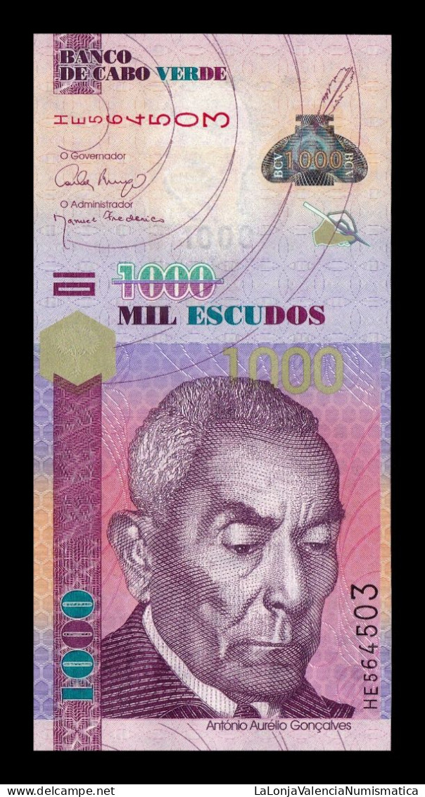 Cabo Cape Verde 1000 Escudos 2007 Pick 70 Sc Unc - Cap Verde