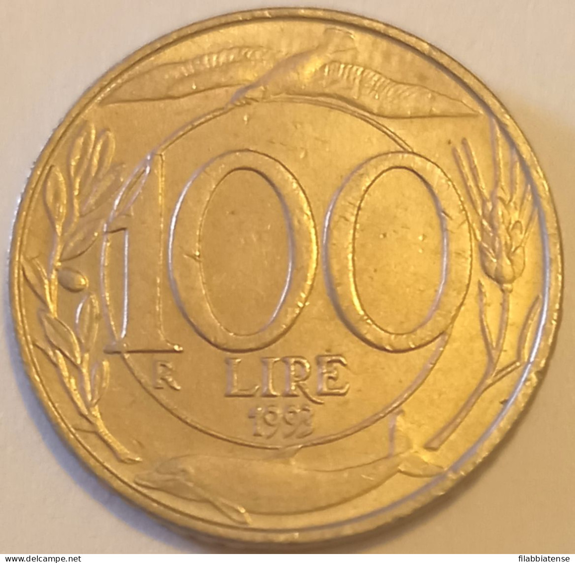 1993 - Italia 100 Lire   ------ - 100 Lire