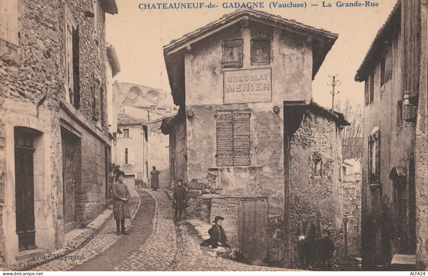 CARTOLINA  CHATEAUNEUF - DE GADAGNE (VAUCLUSE) FRANCIA (RY6075 - Chateauneuf Du Pape