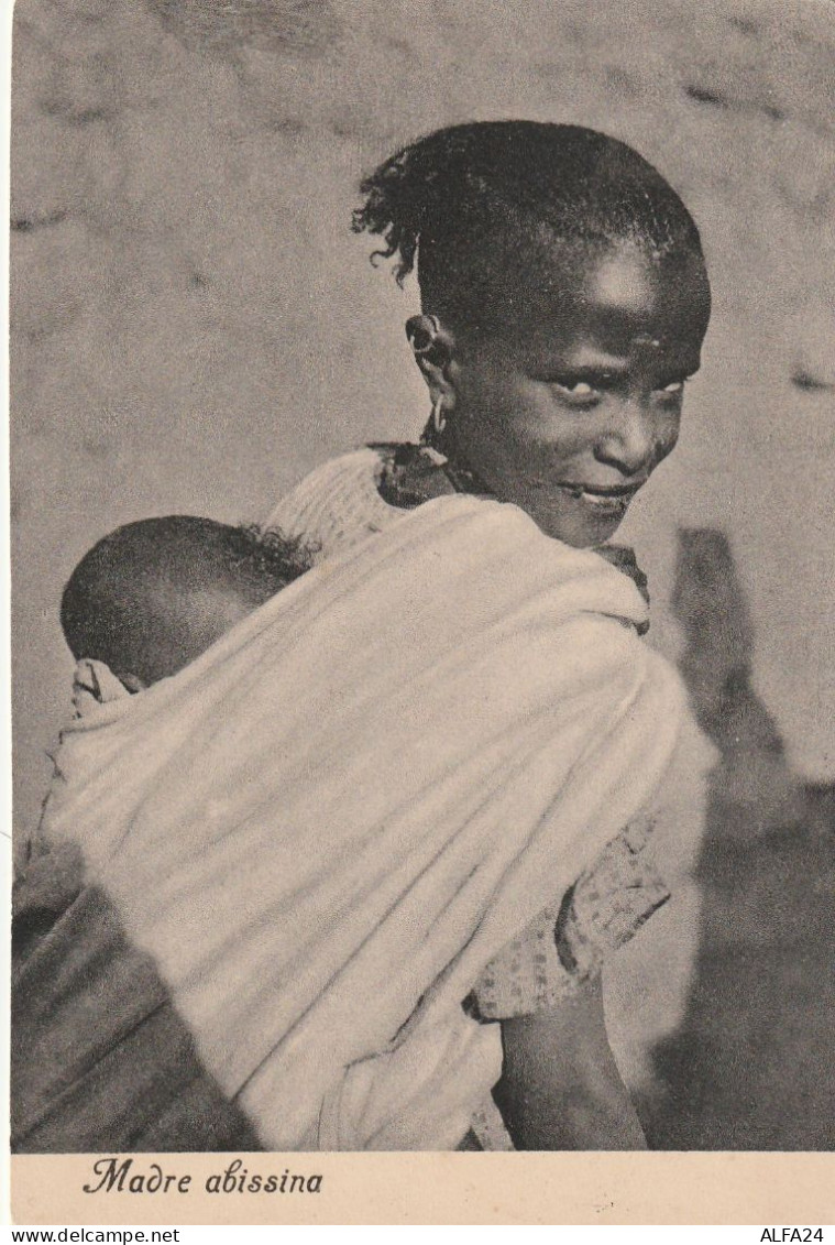 CARTOLINA MADRE ABISSINA ETIOPIA (RY7113 - Ethiopie