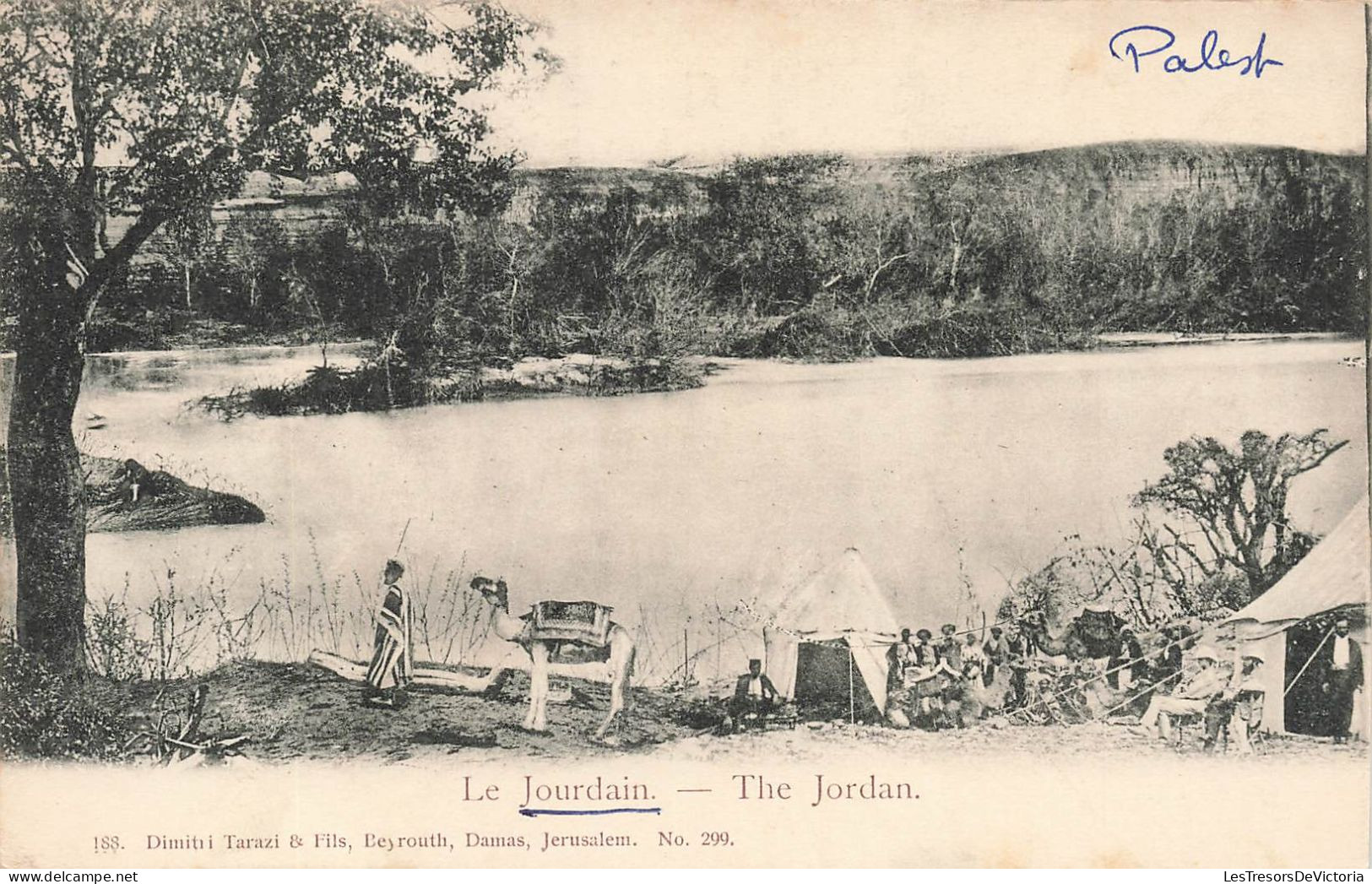 PALESTINE - Le Jourdain - Carte Postale Ancienne - Palästina