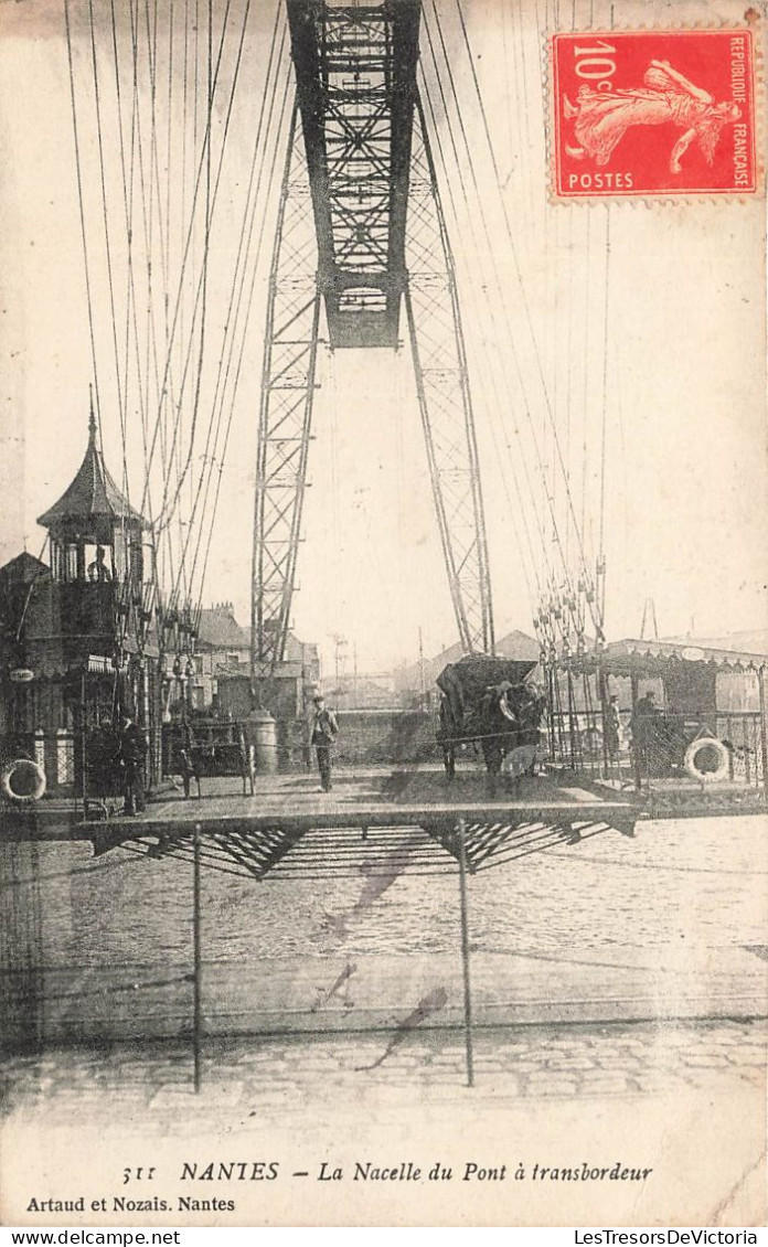 FRANCE - Nantes - La Nacelle Du Pont à Transbordeur - Carte Postale Ancienne - Nantes