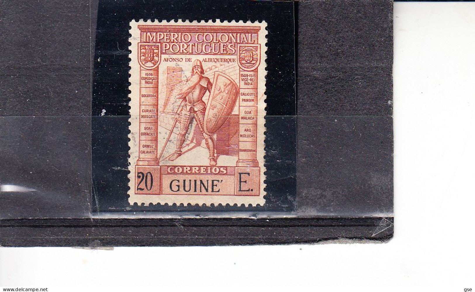 GUINEA 1938 - Yvert  250° - Albuquerque - Portugees Guinea