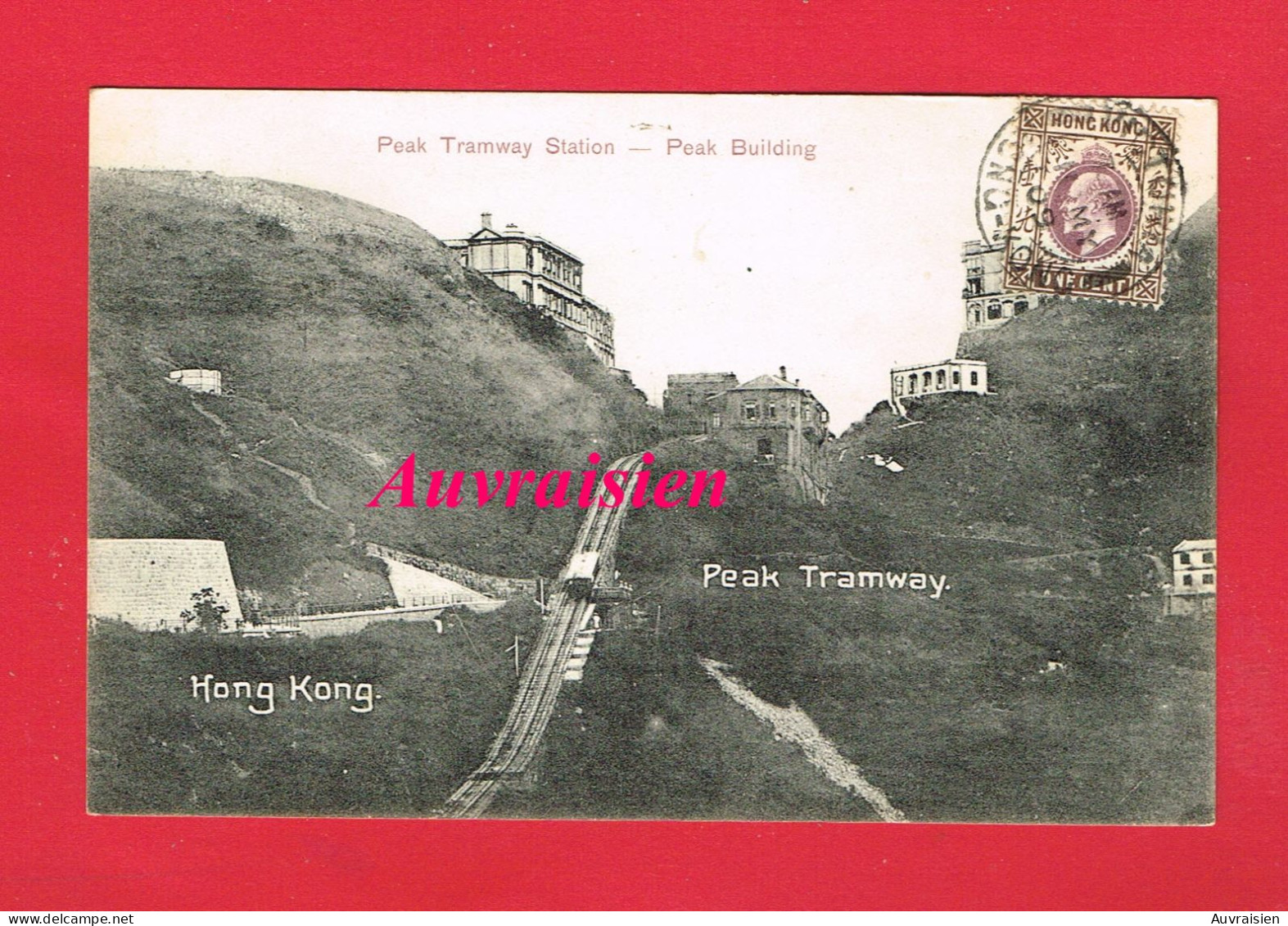 Asie CHINE CHINA ...  HONG KONG Peak Tramway Station Peak Building - Chine (Hong Kong)