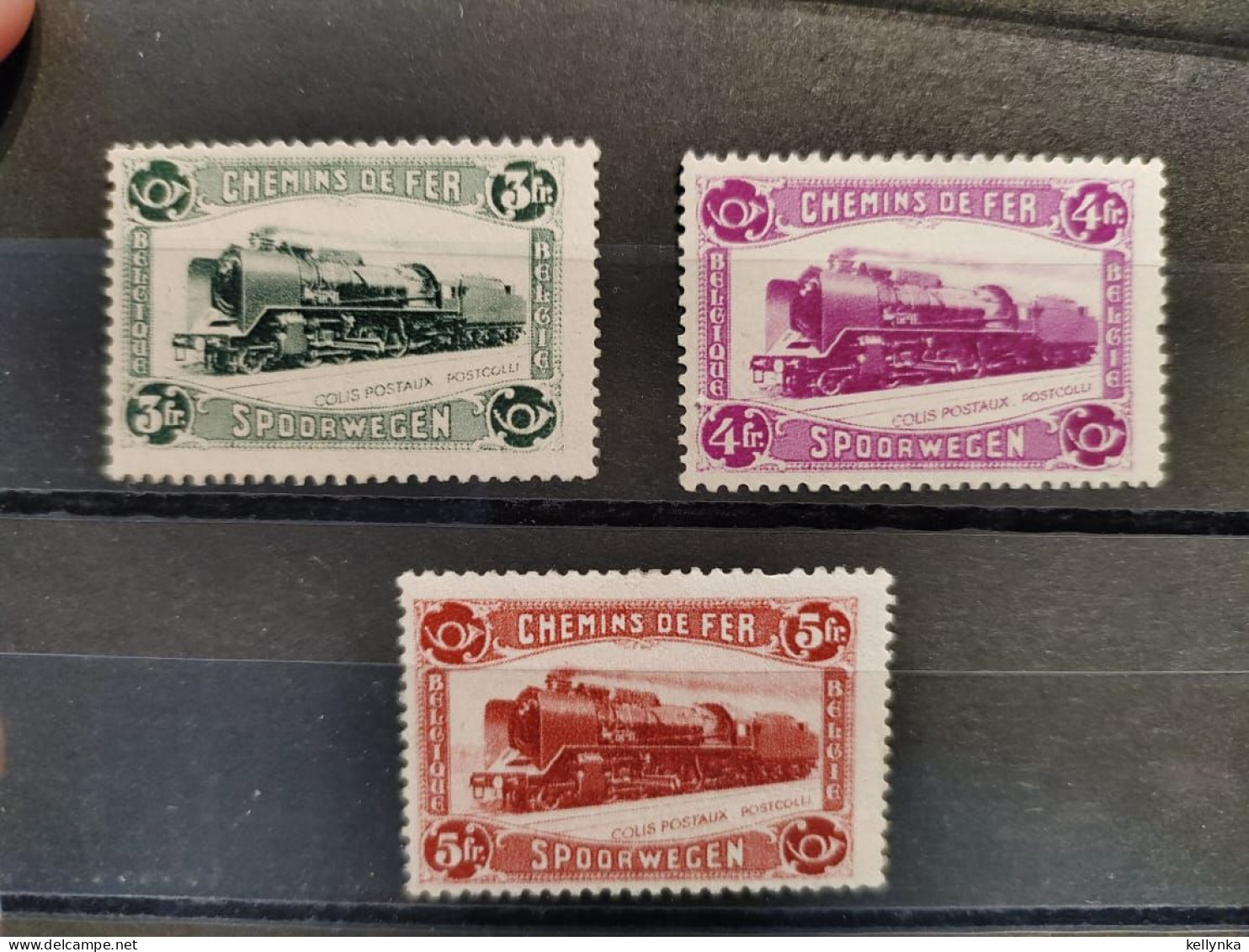 Belgique - TR175/177 - Chemin De Fer - Colis Postaux - 1934 - MNH & MH - Mint