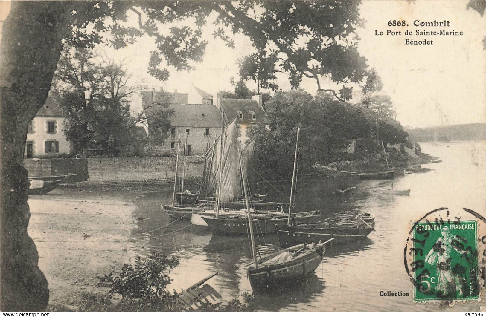 Combrit * Le Port De Ste Marine , Bénodet * Bateaux - Combrit Ste-Marine