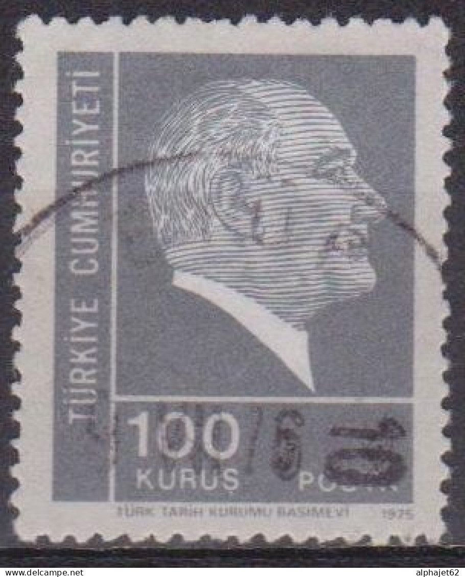 Kemal Ataturk - TURQUIE - Surchargé - N° 2321 - 1981 - Usados