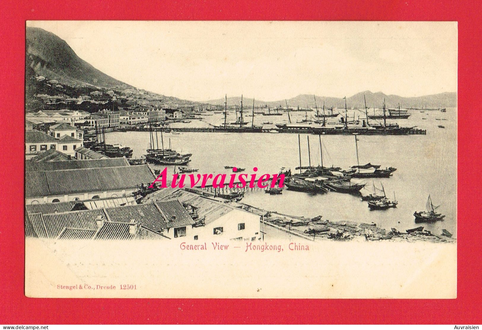 Asie CHINE CHINA ...  HONG KONG General View Hongkong China ... Dos Chine ... Chinoise ... - Chine (Hong Kong)