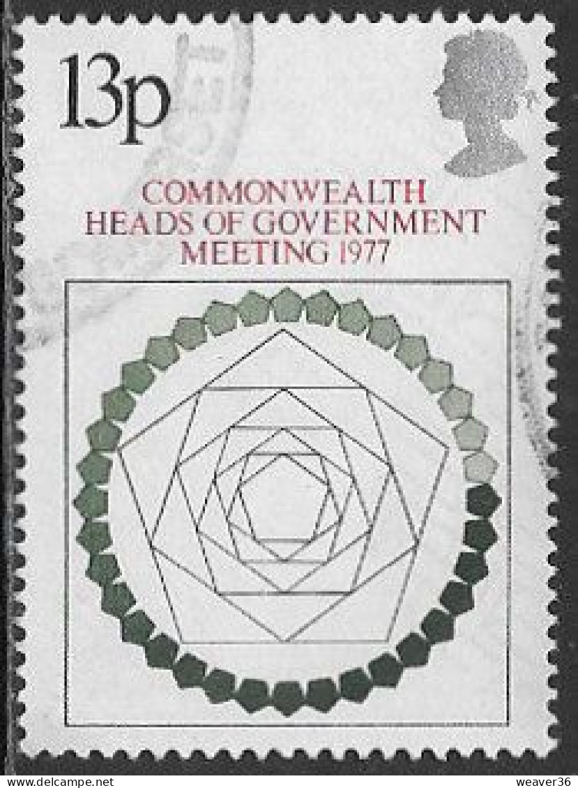 GB SG1038 1977 Commonwealth Heads Of Government Meeting 13p Good/fine Used [4/4214/25M] - Usati