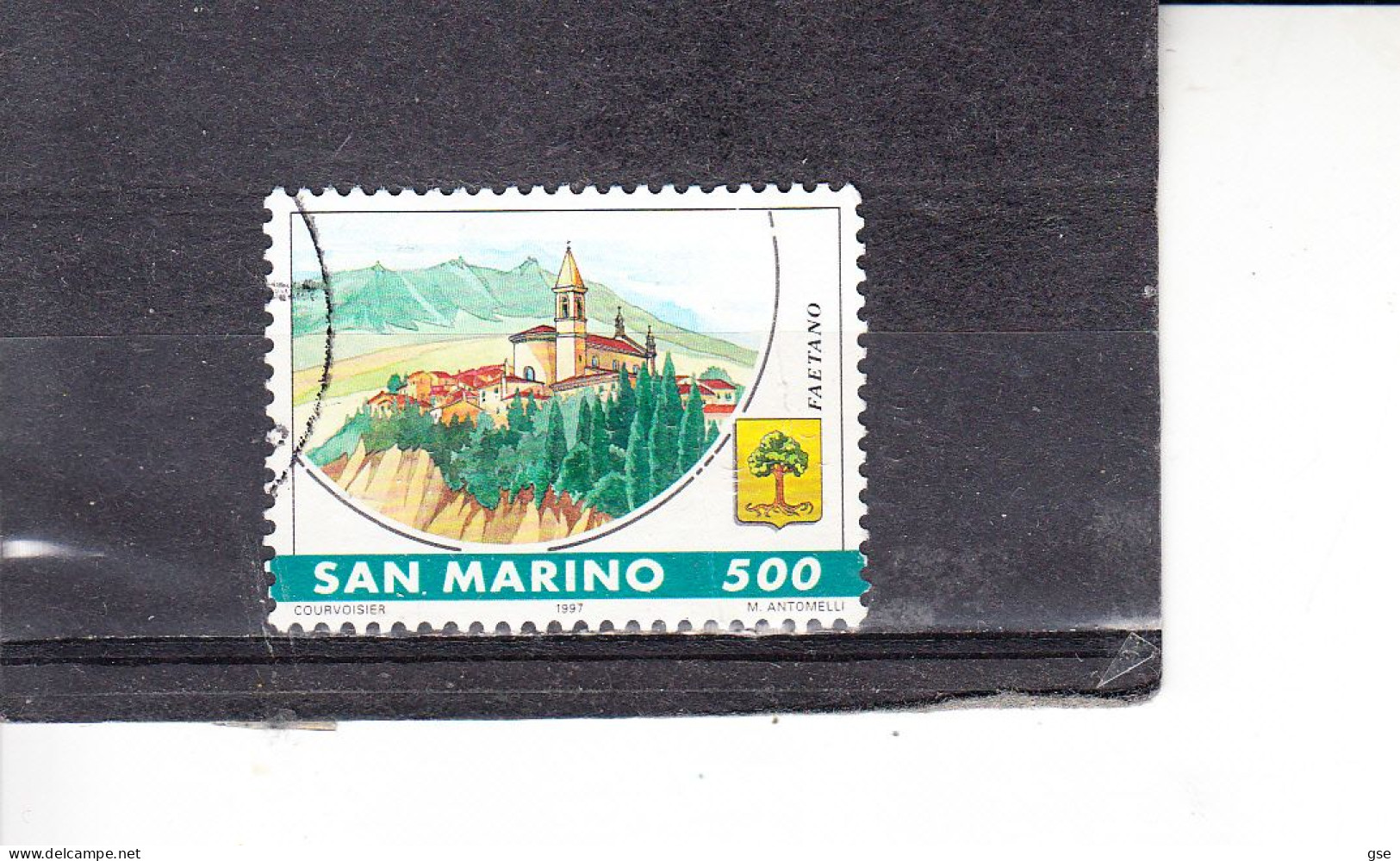 SAN  MARINO  1997 -  Sassone  1551° - Vedute - Used Stamps