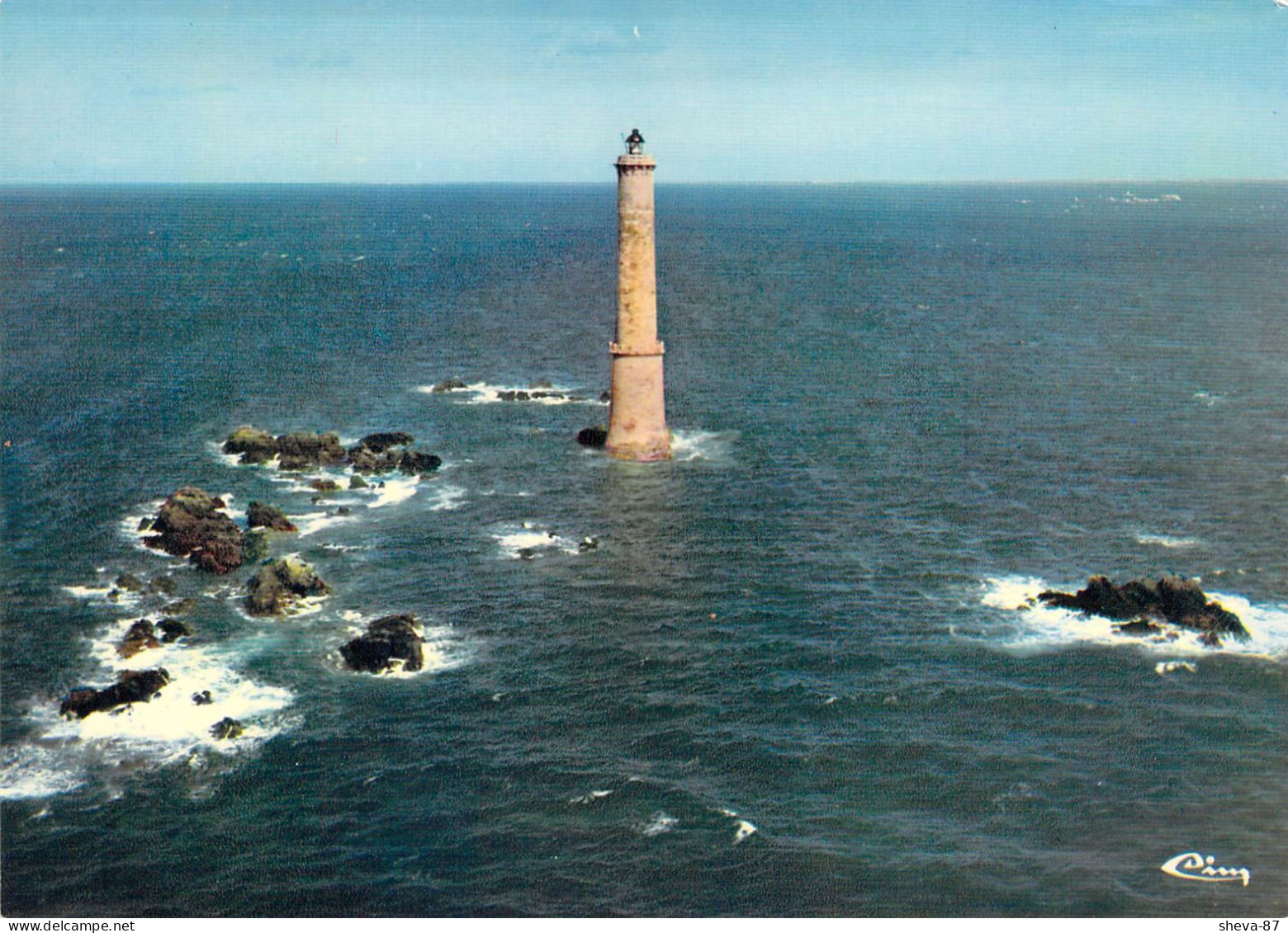 22 - Pleubian - L'Armor - Vue Aérienne - Le Phare Des Heaux - Pleubian