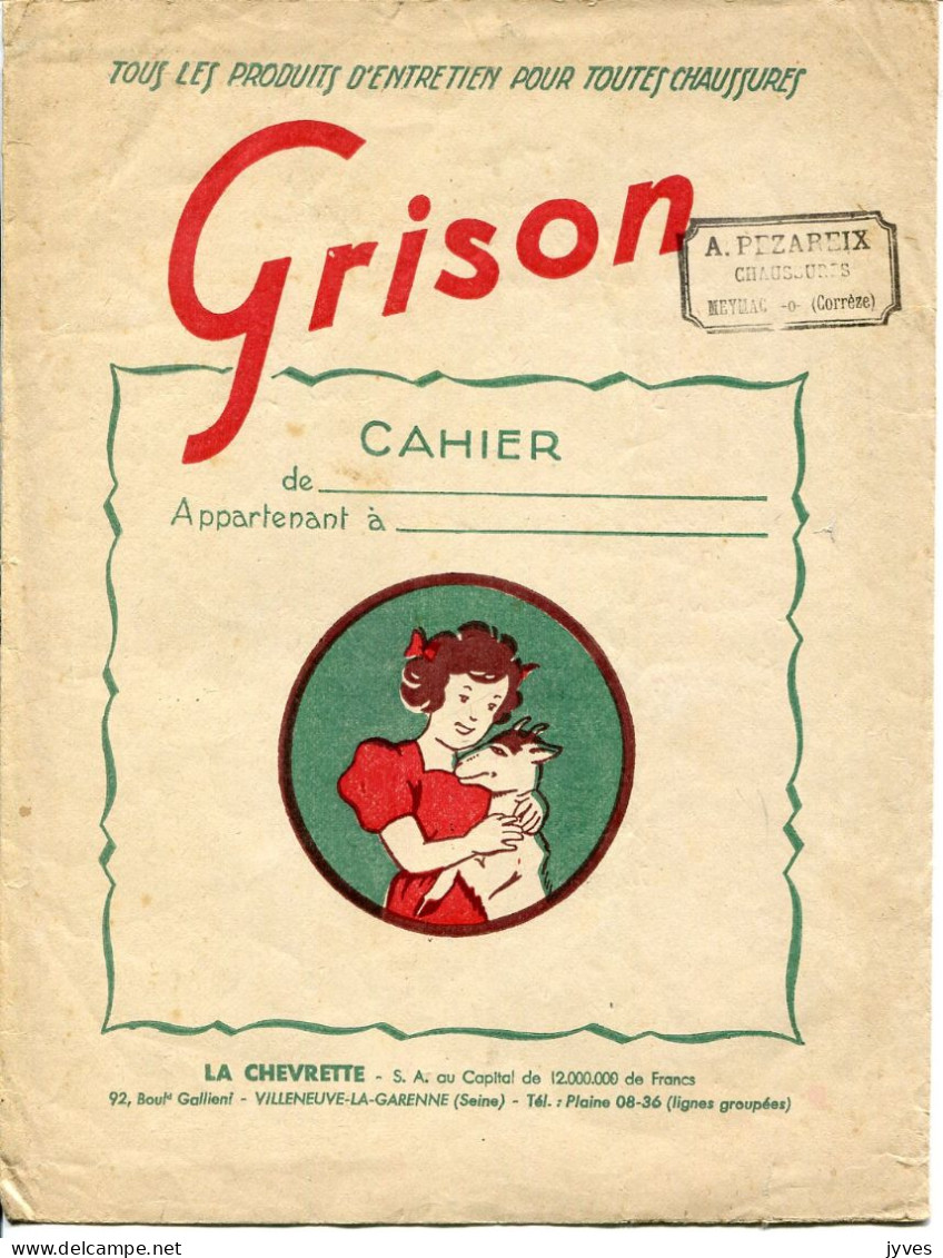 Protège Cahier - Grison - Zapatos