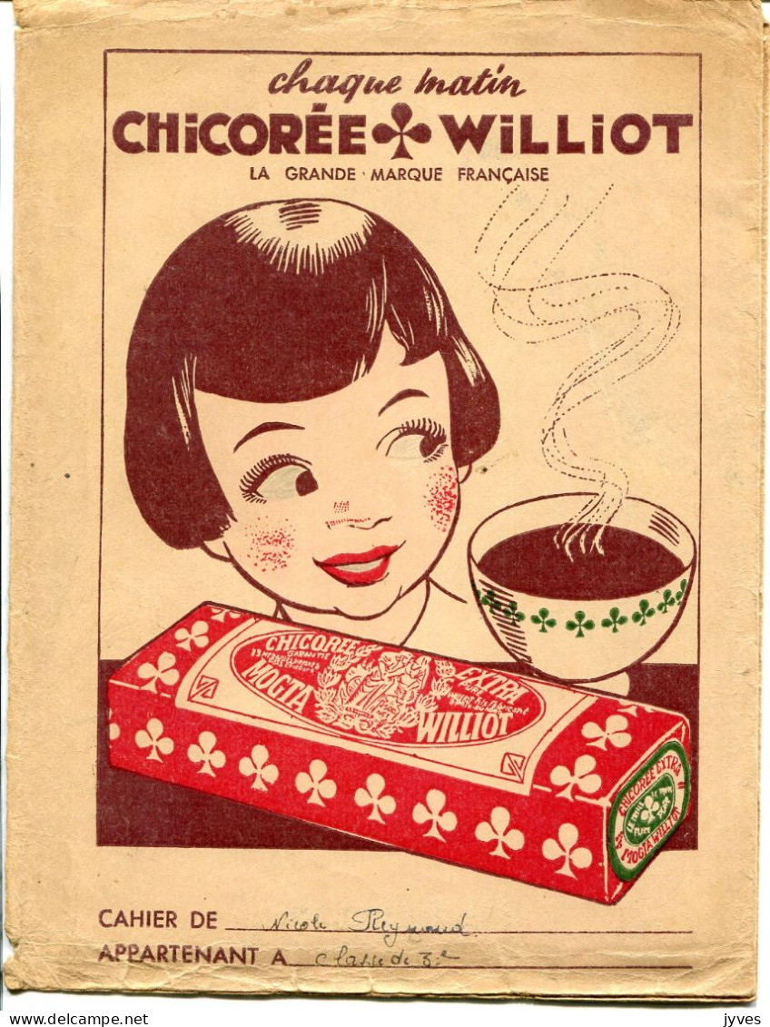 Protège Cahier - Chicorée Williot - Kaffee & Tee