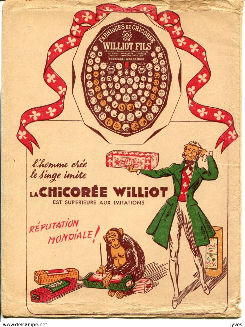 Protège Cahier - Chicorée Williot - Kaffee & Tee