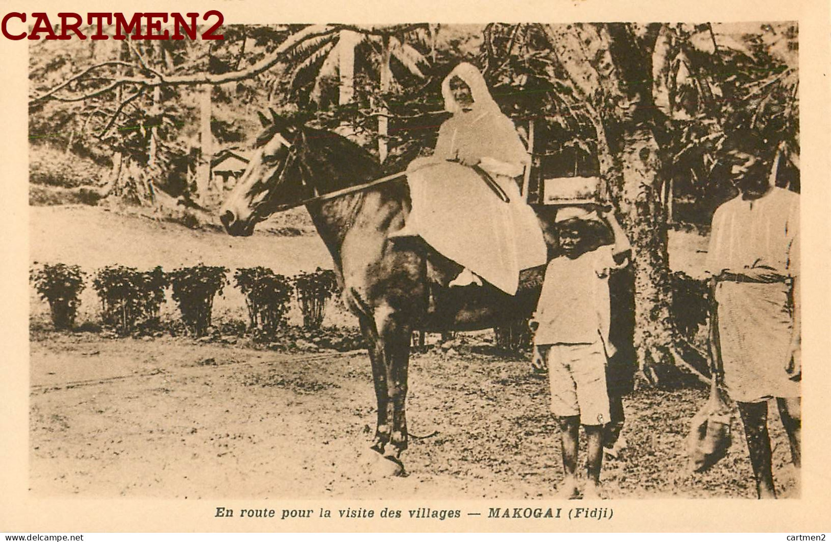 FIDJI MOKOGAI VISITE DES VILLAGES OCEANIE  - Fiji