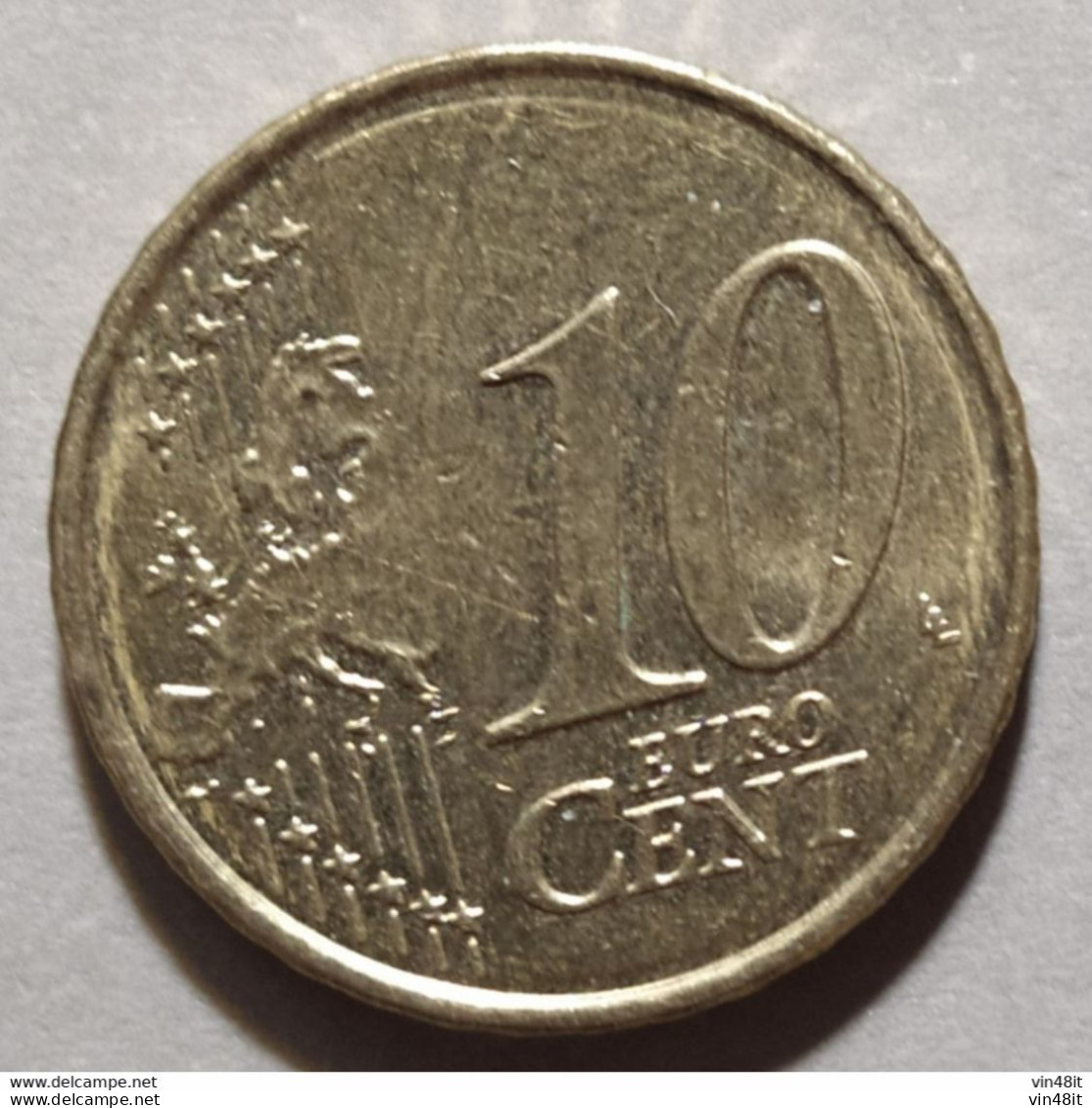 2004 -  LUSSEMBURGO  - MONETA IN EURO - DEL VALORE DI 10  CENTESIMI - USATA - Luxemburg