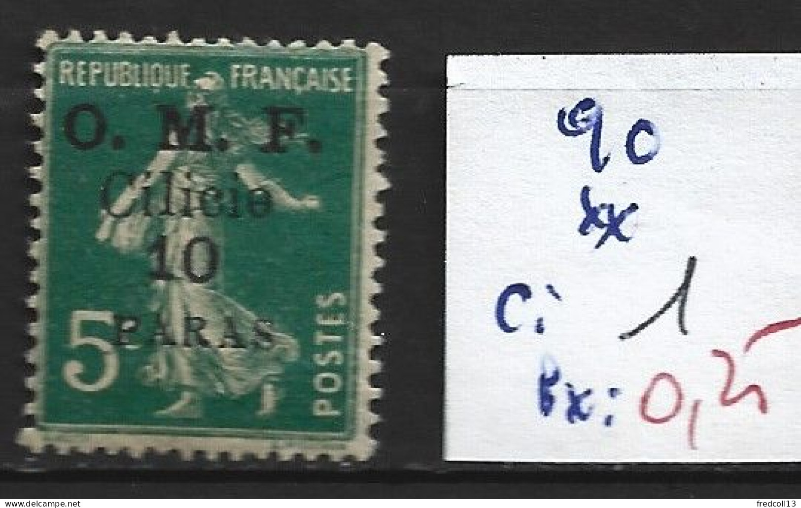 CILICIE 90 ** Côte 1 € - Unused Stamps