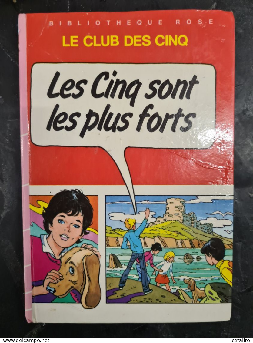 Les Cinq Sont Les Plus Forts Enid Blyton  +++ BON ETAT+++ - Bibliotheque Rose