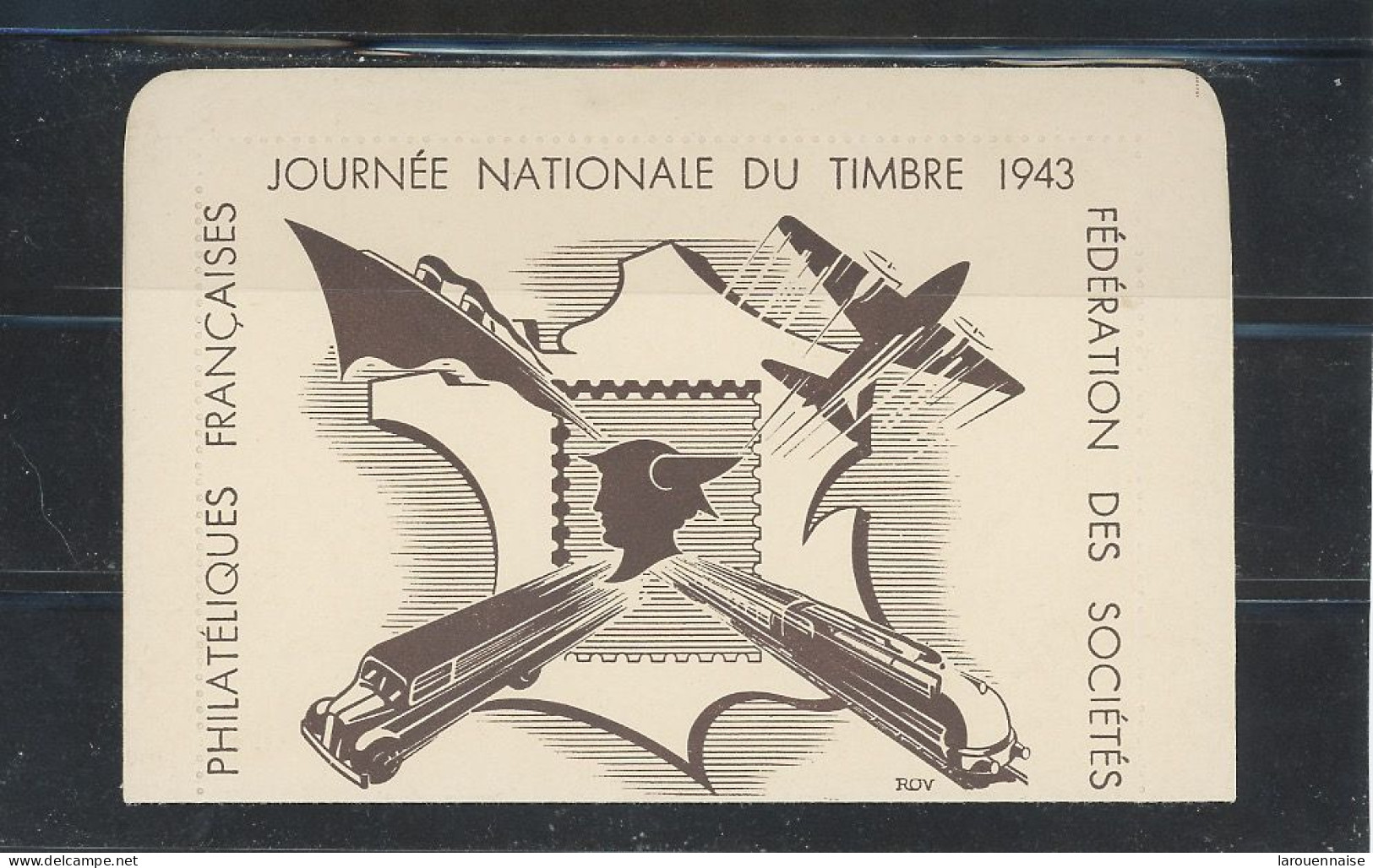 FRANCE -  81 - CASTRE / AGOUT -JOURNÉE DU TIMBRE N°407 +511x2 / CARTE LETTRE -10 OCT -1943 - ....-1949