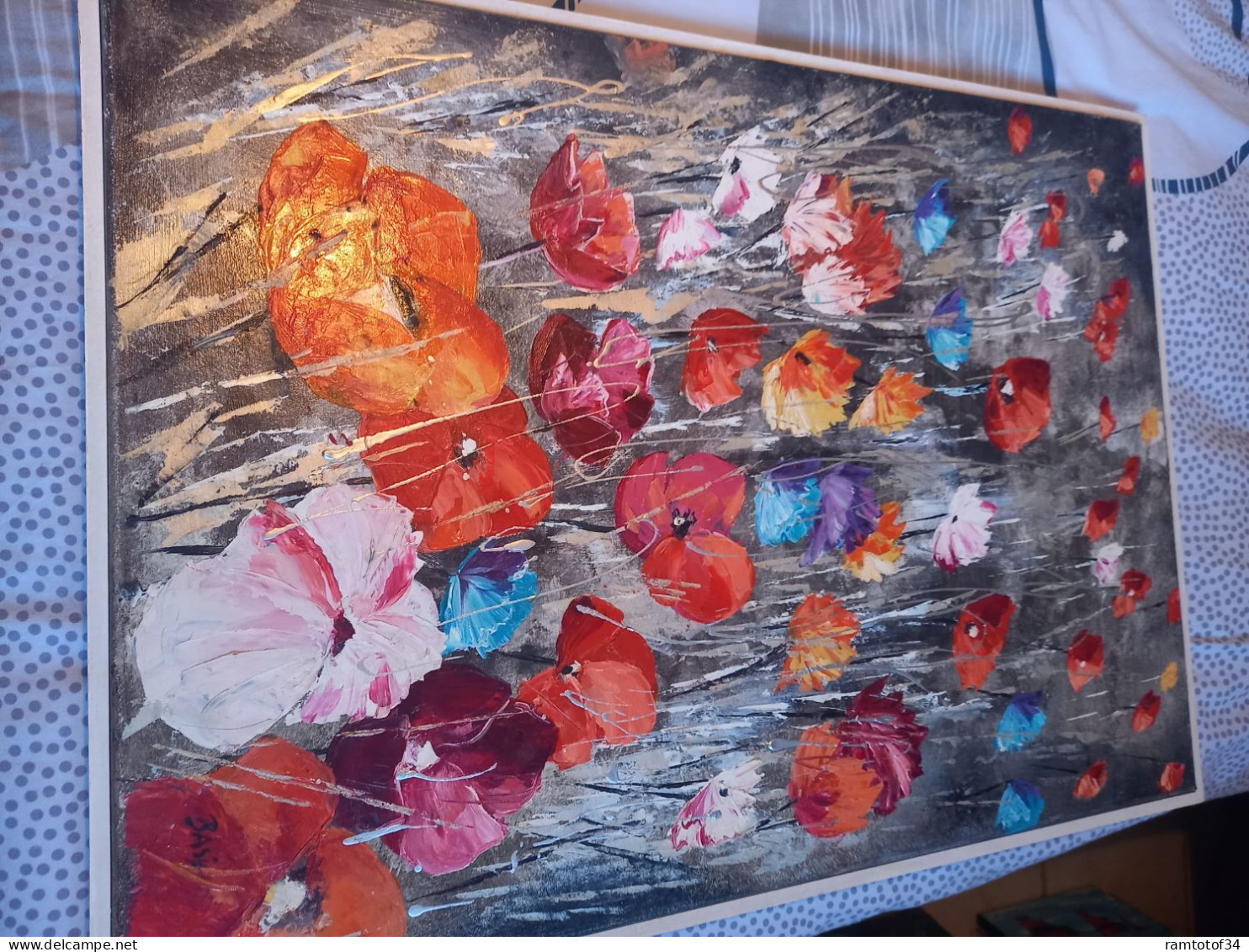Les Coquelicots - Acrylic Resins