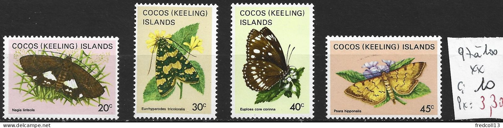 COCOS 97 à 100 ** Côte 10 € - Cocos (Keeling) Islands