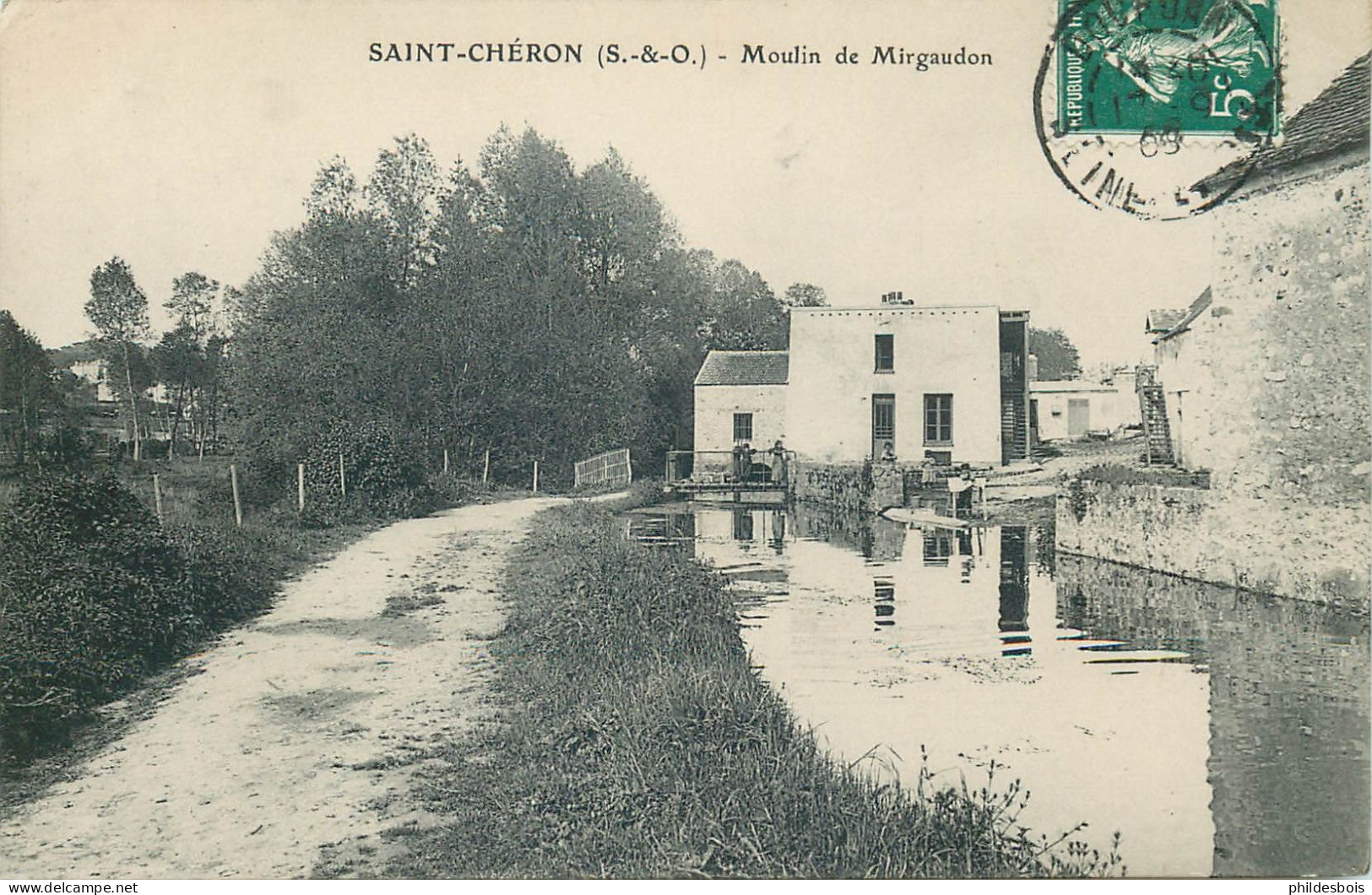 ESSONNE  SAINT CHERON  Moulin De Mirgaudon - Saint Cheron