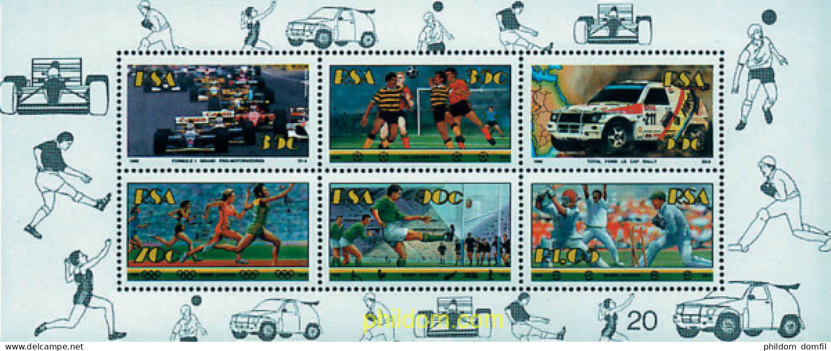 47631 MNH SUDAFRICA 1992 DEPORTES - Ungebraucht