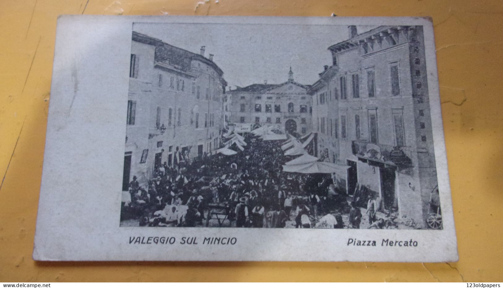 VALLEGIO SUL MINCIO PIAZZA MERCATO - Otros & Sin Clasificación