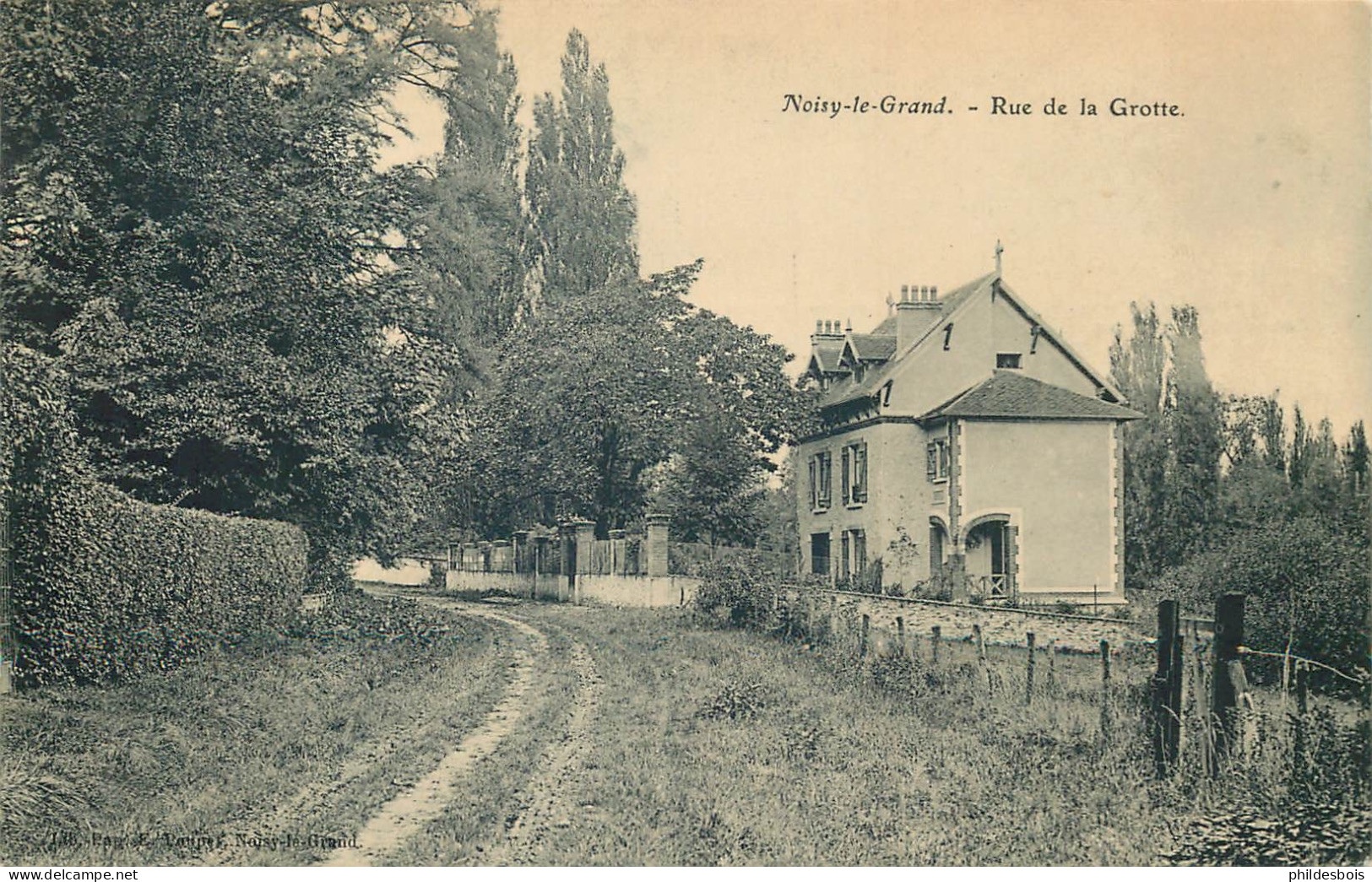 SEINE SAINT DENIS  NOISY LE GRAND Rue De La Grotte - Noisy Le Grand