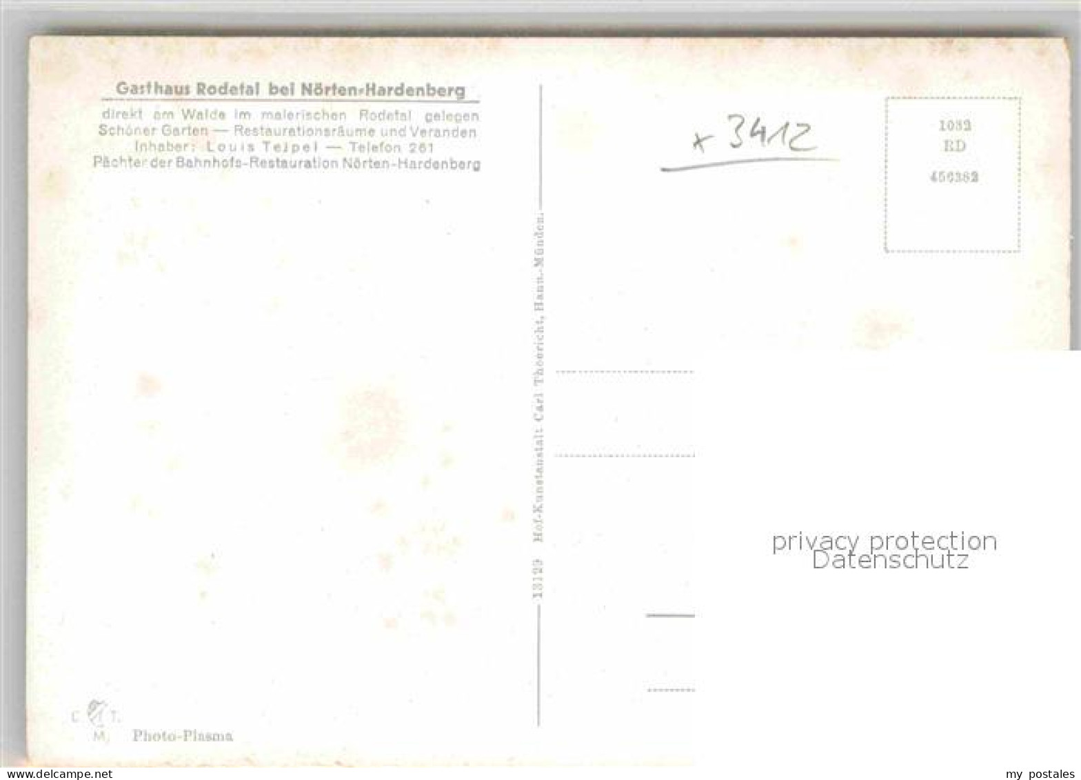 42704690 Noerten-Hardenberg Gasthaus Rodetal Landschaftspanorama Noerten-Hardenb - Nörten-Hardenberg