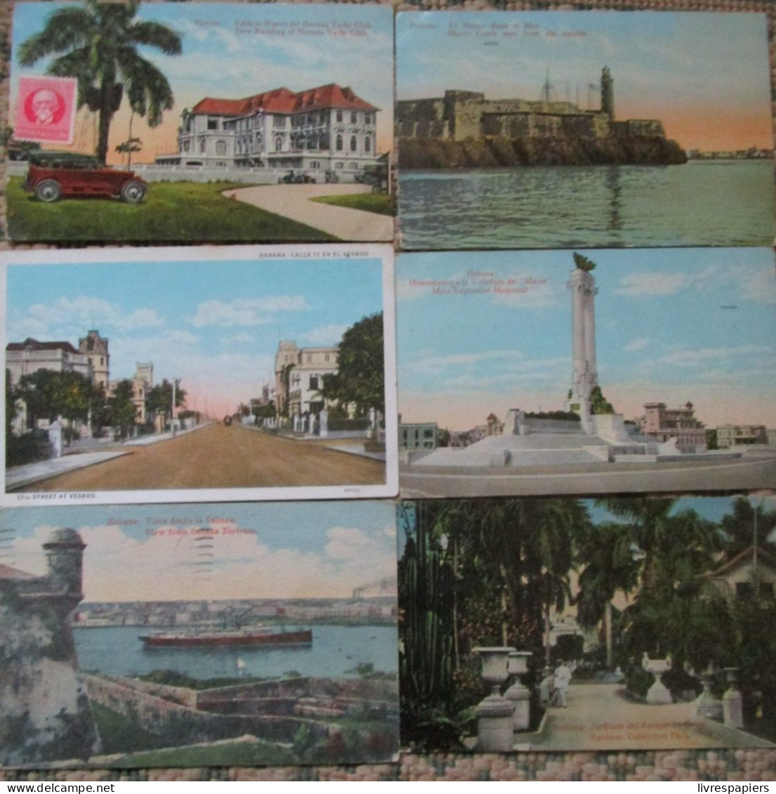 Cuba Lot 7 Cpa - Cuba